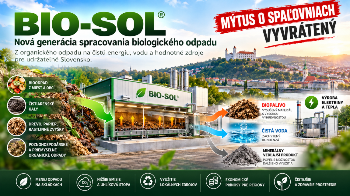 Bio-Sol: alternatíva ku klasickému spracovaniu odpadu“.